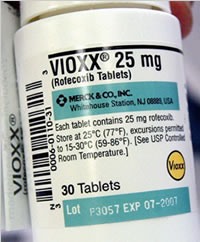 Vioxx bottle
